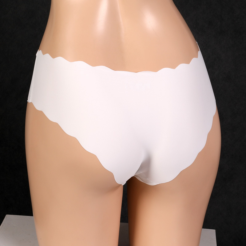 Men's Sexy Ice Silk Underwear One-Piece Low Waist Pocket Women's Big Sexy Egg Bag jj Set Pseudo Niang Briefs