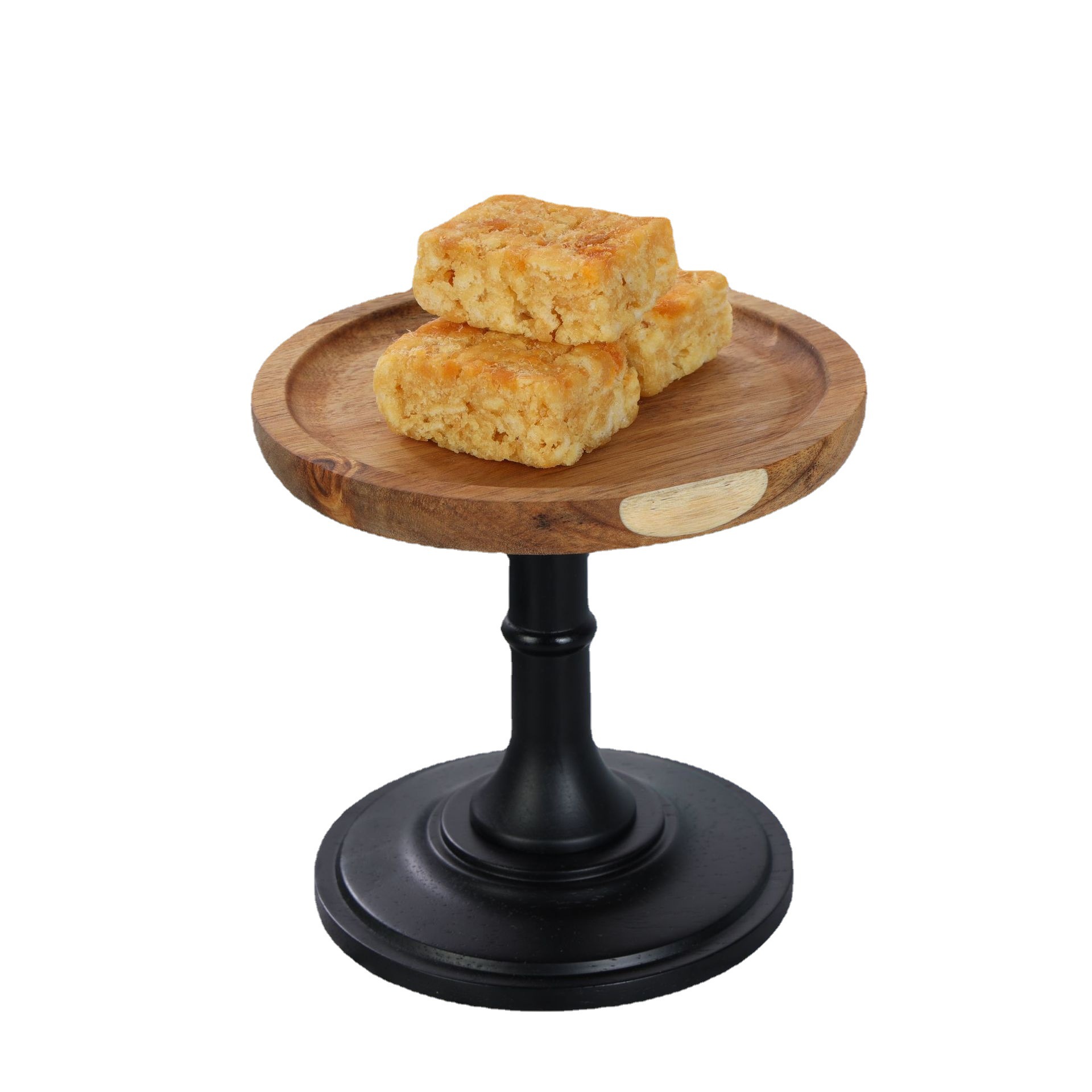 ins Style Cake Plate Nordic Style Photo Props Tray Wedding Dessert Table Cake Rack Acacia Wood Solid Wood