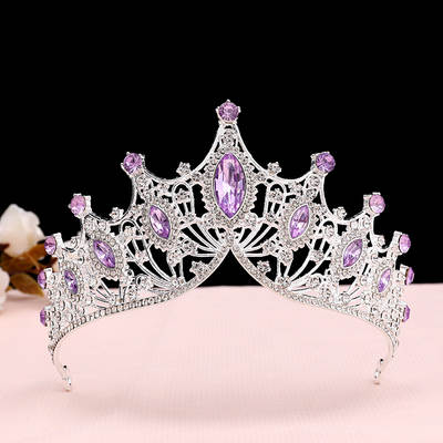 Children's Crown Hair Clip Korean Cute Golden Birthday Gift Exquisite Performance Children's Princess Female Hair Band