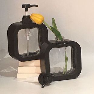 [Большое количество в наличии] японская и Корейская ins бутылка с ветровой эмульсией Самая продаваемая прозрачная пластиковая бутылка 500 мл бутылка для дезинфицирующего средства для рук