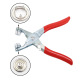 A pair of pliers +100 sets of buttons