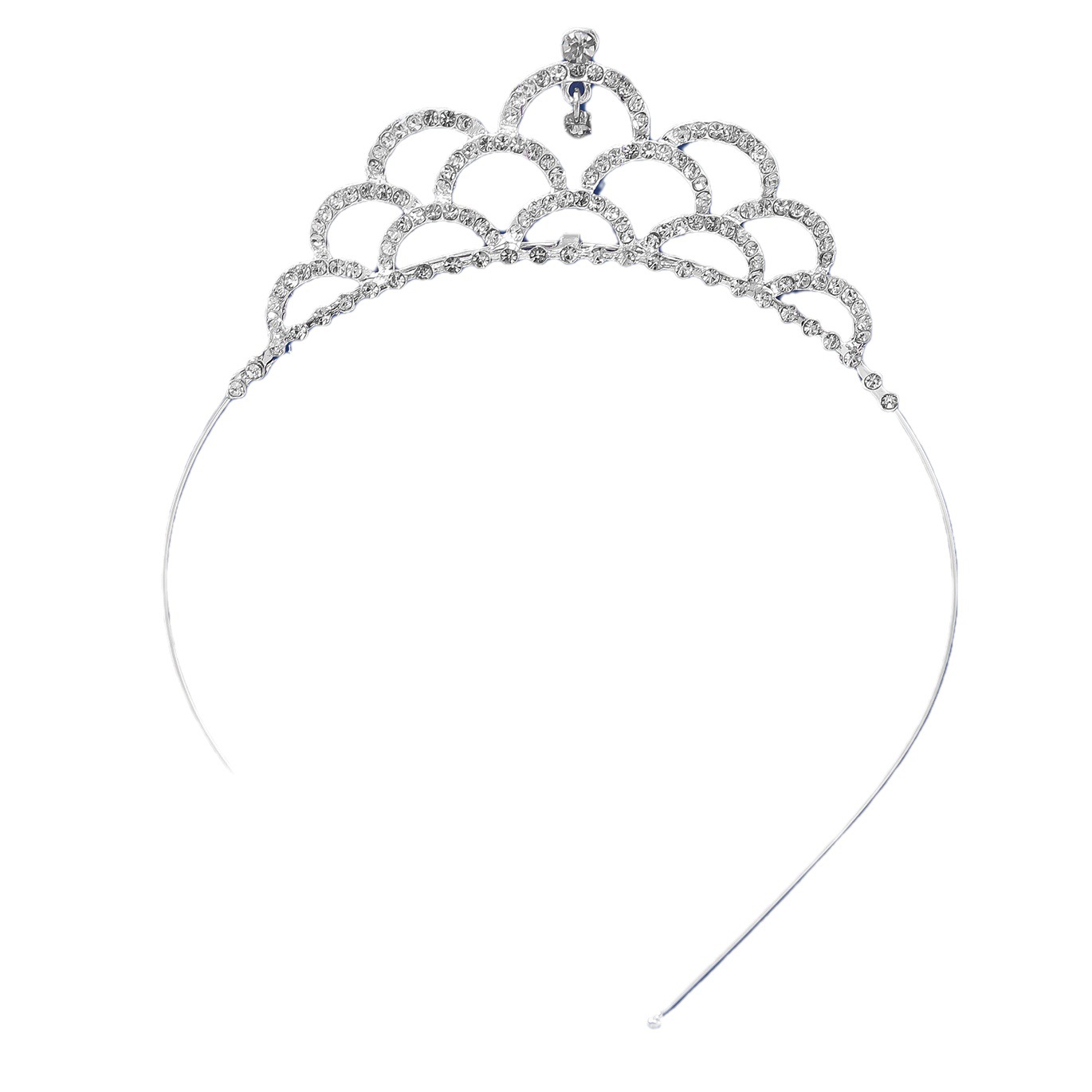 New Children's Headwear Jewelry Children's Princess Crown Hair Band Bride Girls' Heart-shaped Accessories Hair Accessories Manufacturers Jewelry