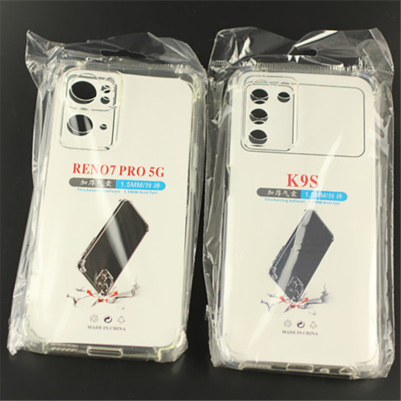 Applicable to VIVO S15 X90 S16P Y52S thickened airbag drop-resistant mobile phone case TPU transparent soft case Wholesale