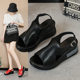 Sports Sandals Women's 2021 Summer New Student Flat Outer Fairy Style Roman Beach Women's Shoes