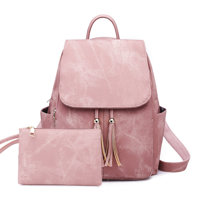 クロスボーダーbagsキャンディー色レディースランドセル新品大容量バッグクロスボーダー風潮ジャケットフリンジバックパック|undefined