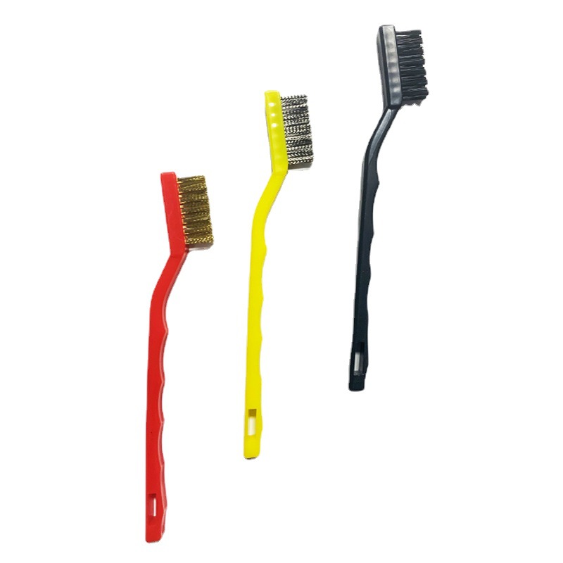 Gas stove cleaning brush kitchen stove cleaning set gas stove gap cleaning set brush tool rust removal brush