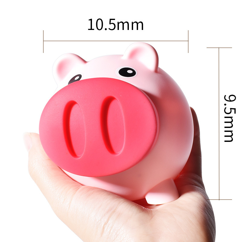 Children's Piggy Bank Anti-fall Sound Toy Piggy Candy Piggy Bank Children's Gift Home Ornaments Coin Bank