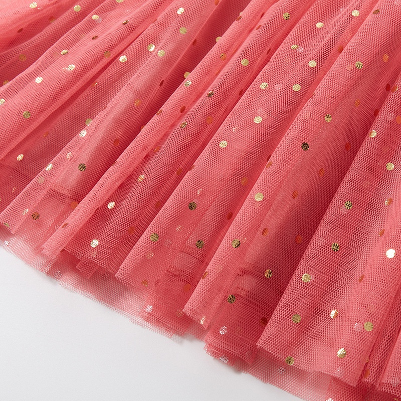 Little maven summer new girls dress European and American style cartoon girl princess dress children dress