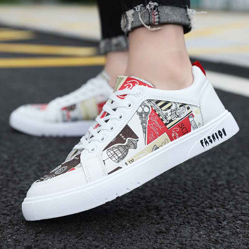 2024 Spring New Canvas Shoes Small White Student Sneakers Sports Casual Men's Colorblock Trendy Large Size Niche Men's Shoes