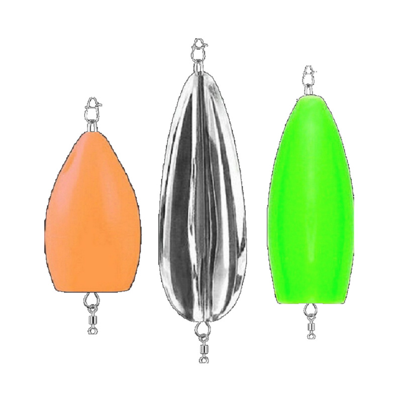 Luya booster long throw floating water sink slow sink fly hook sequins Luya bait booster