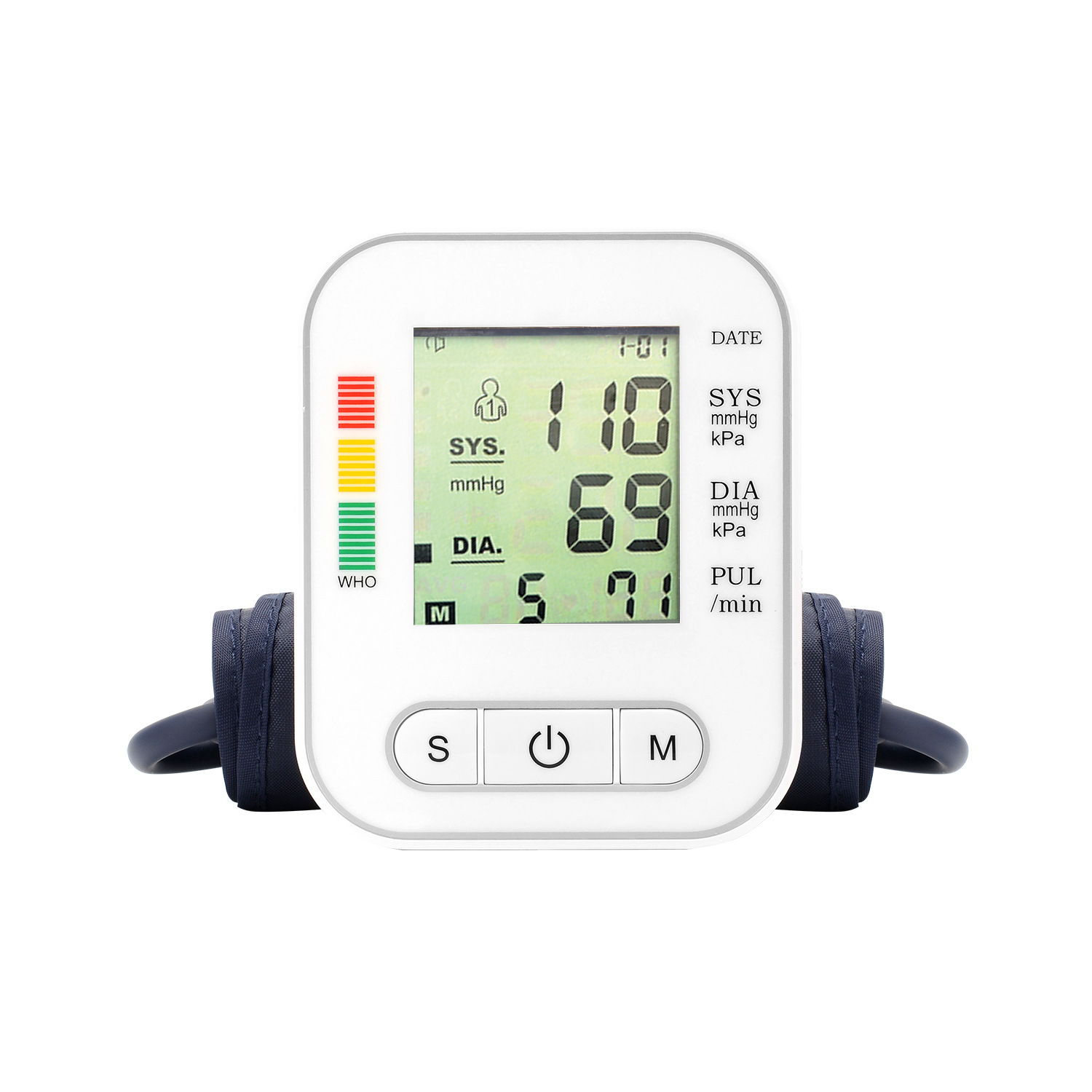 szkia household automatic sphygmomanometer export wholesale arm type precision manometer medical measuring instrument