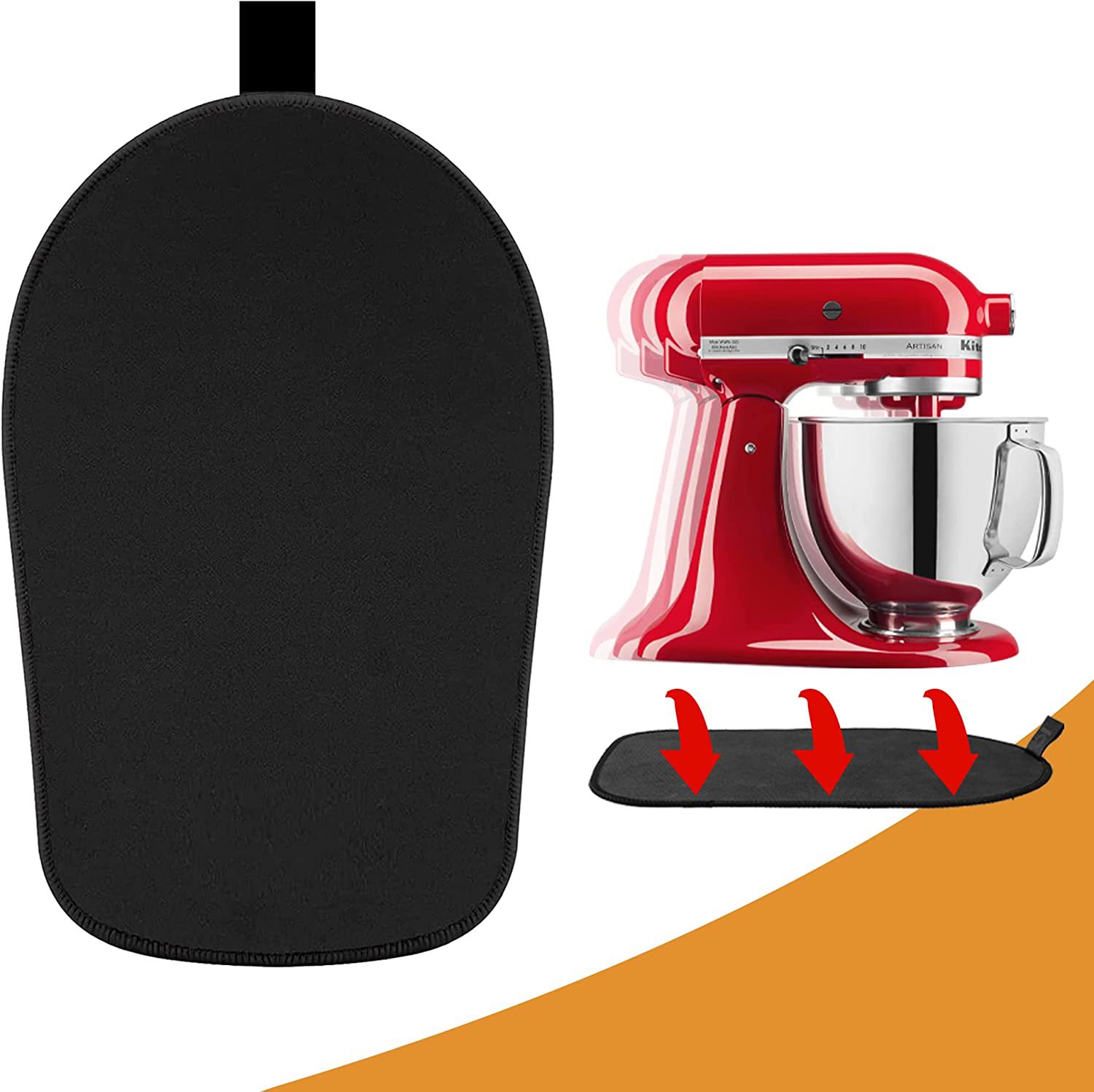 Spot small appliance sliding pad for KitchenAid Vertical mixer Cook machine anti-slip pad mobile pad