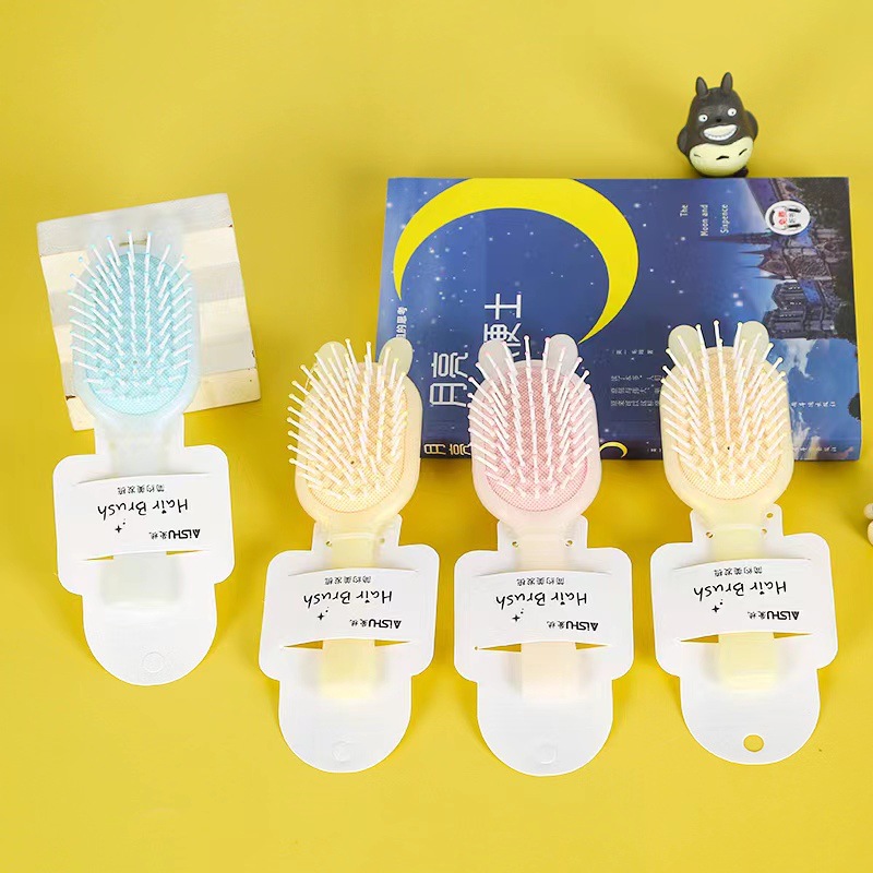 New candy color air cushion hair comb girl cute little girl portable small comb airbag massage comb wholesale