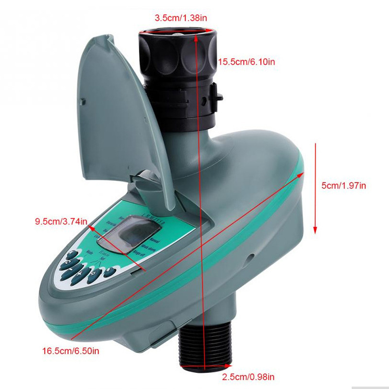 Cross-border outdoor intelligent garden irrigation solenoid valve garden automatic watering controller atomization timing watering