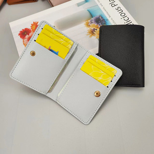 New women's fashion small fresh short wallet women's wallet thin women's wallet small simple multi-card position