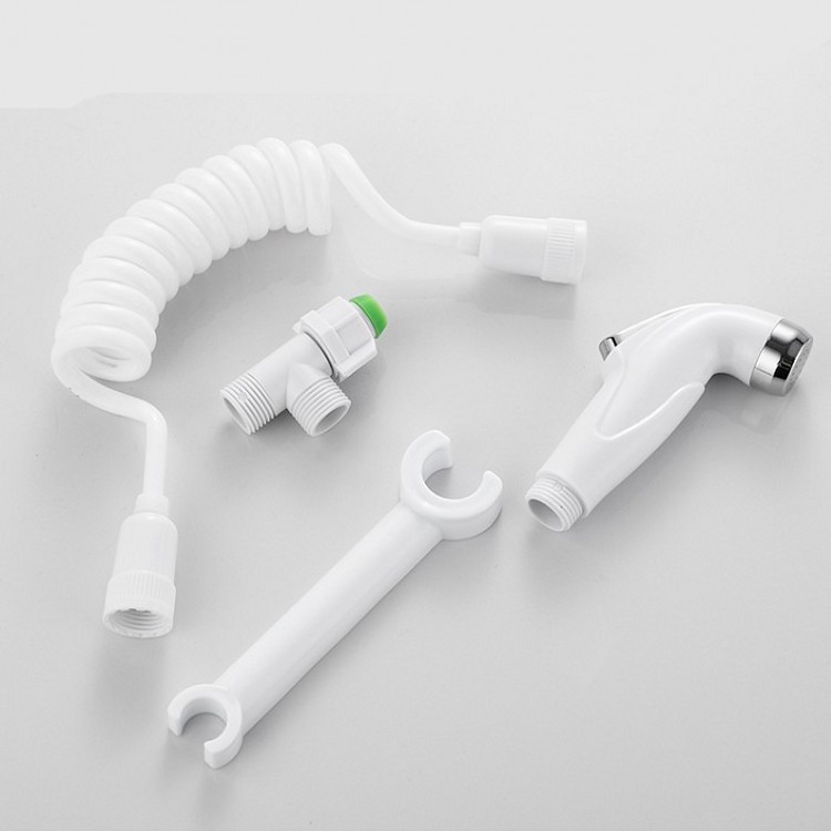 Factory wholesale toilet water tank spray gun set hand-held shower toilet water tank pressurized Flusher