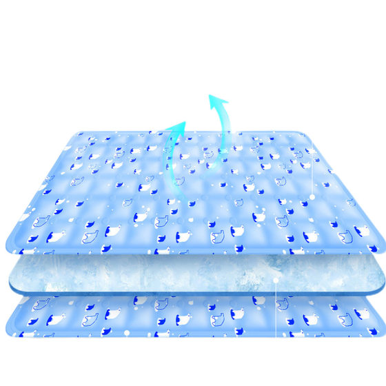 Pet Ice Mat Summer Cooling Cold Cushion Student Soft Ice Cool Mat Gel Dog Kennel Mat in stock Wholesale
