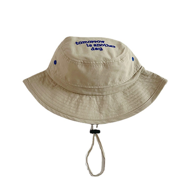 Qiunan children sunscreen cap 2023 Summer new ins quick-drying fisherman hat baby hat sunshade hat wholesale