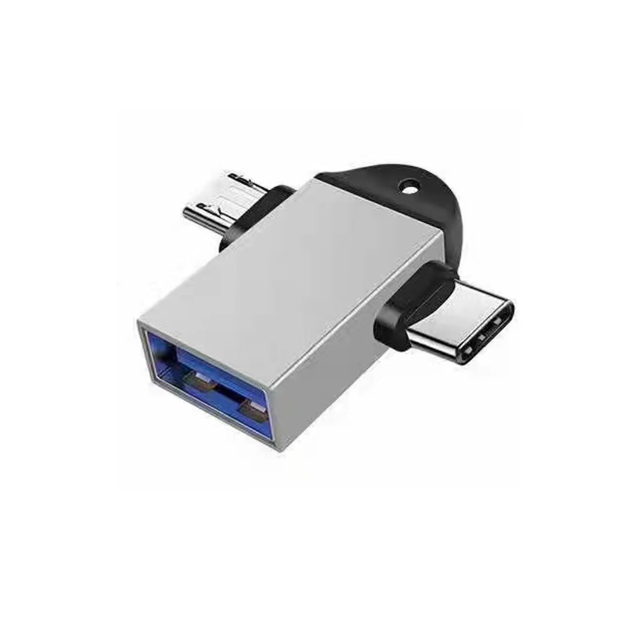 Factory direct two-in-one OTG Mobile Phone Adapter TYPE-C + Micro USB3.0-U card reader