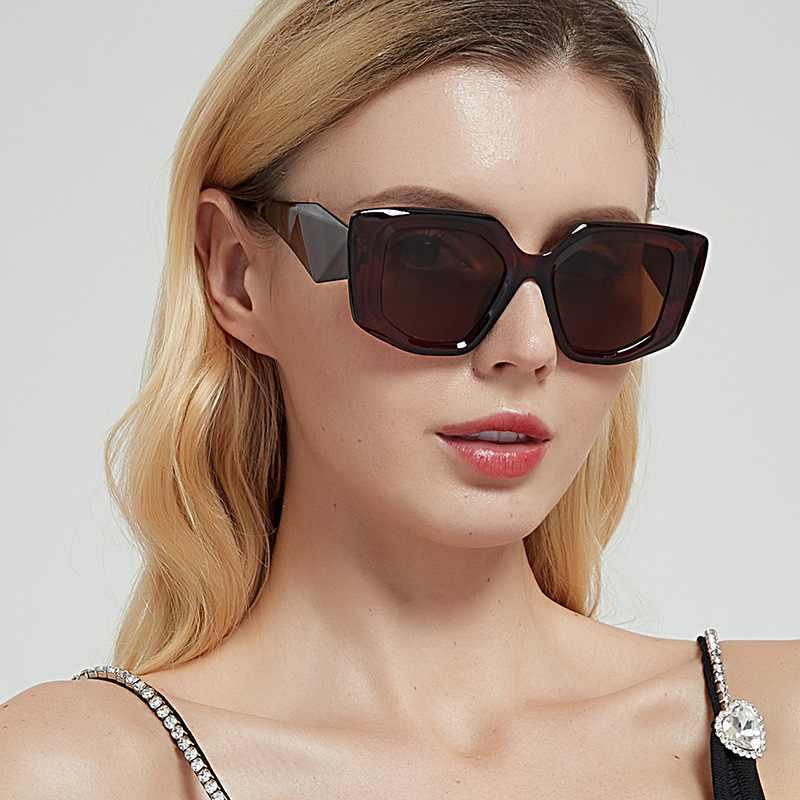Sunglasses wholesale irregular large frame polygon sunglasses sunglasses cross-border 2024 new sunglasses - ShopShipShake
