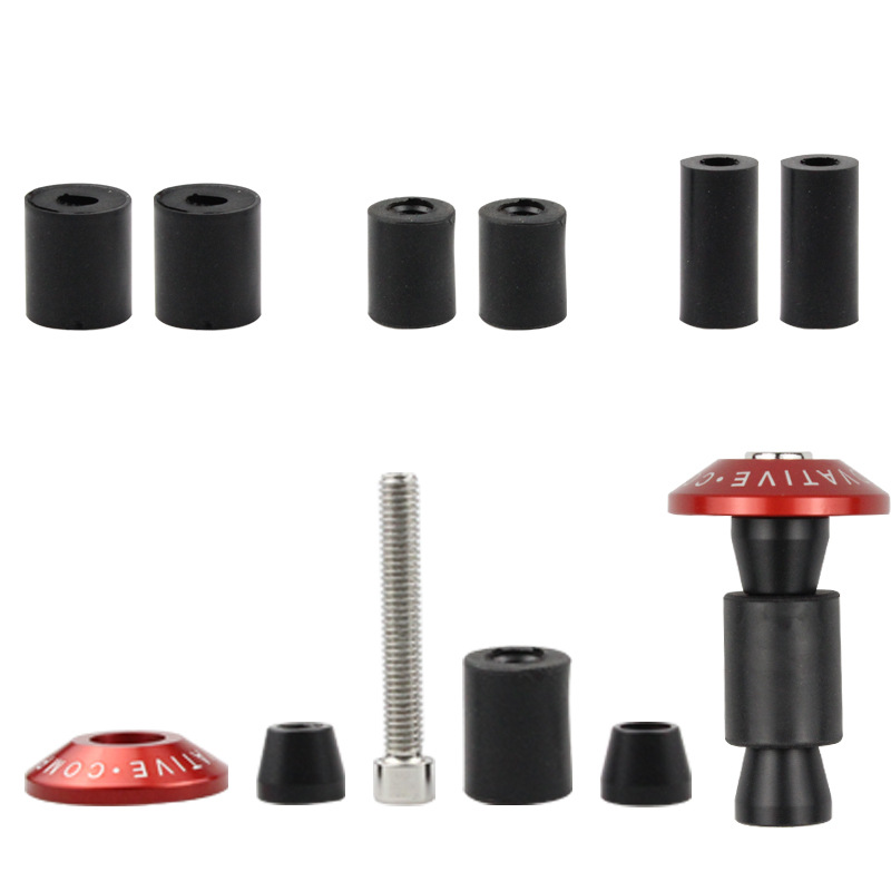 Motorcycle modification accessories handlebar plug handlebar plug large displacement street car sports car handlebar plug CNC aluminum alloy plug