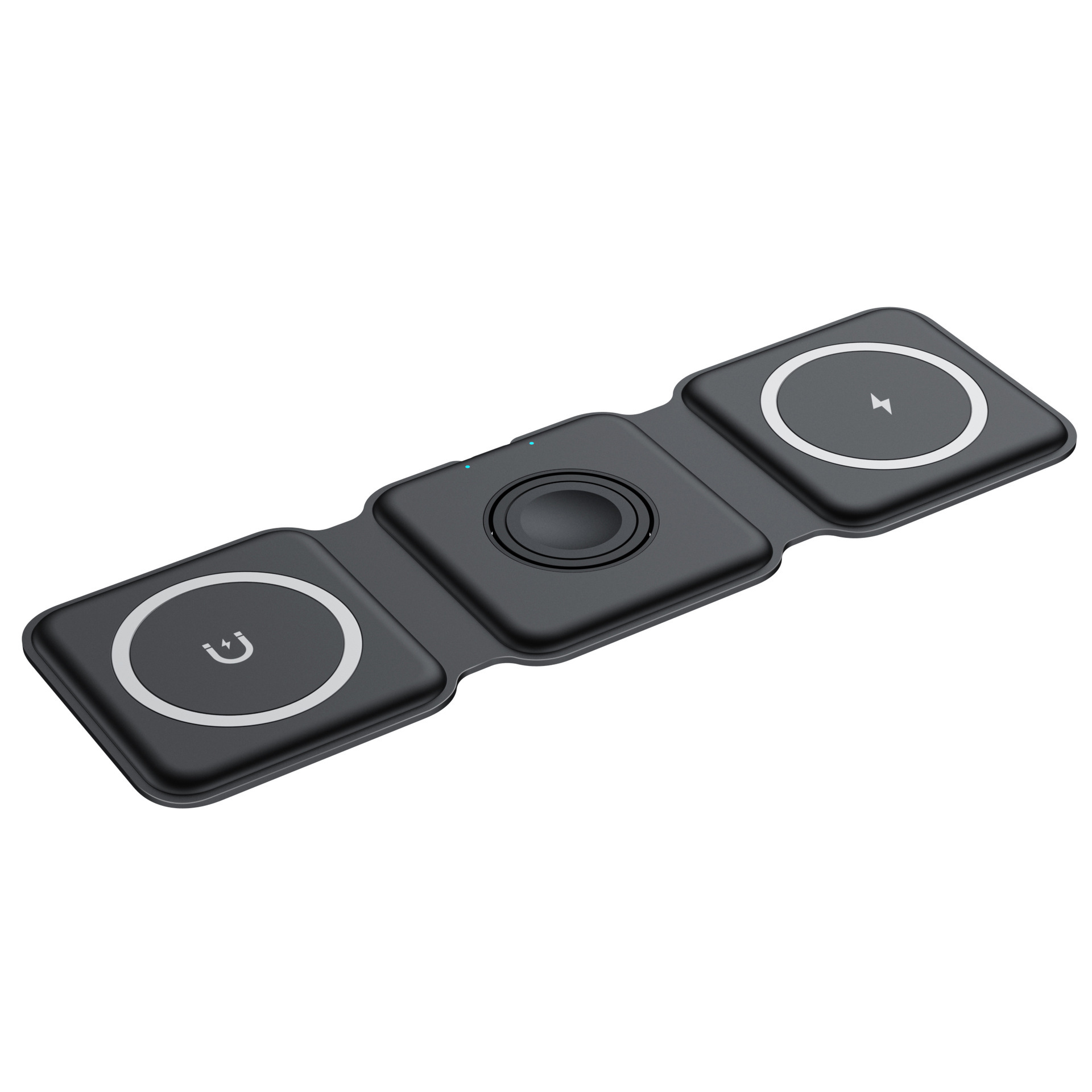 New folding magsafe magnetic wireless charger three-in-one for Apple 12-14 mobile phone headset watch