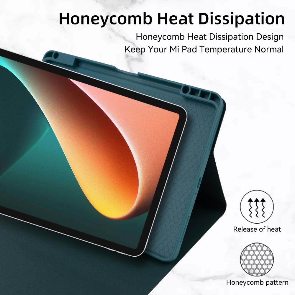 Suitable for millet tablet 7/6/5 Pro Bluetooth keyboard and mouse protective cover with pen slot MiPad6 11 inch leather cover