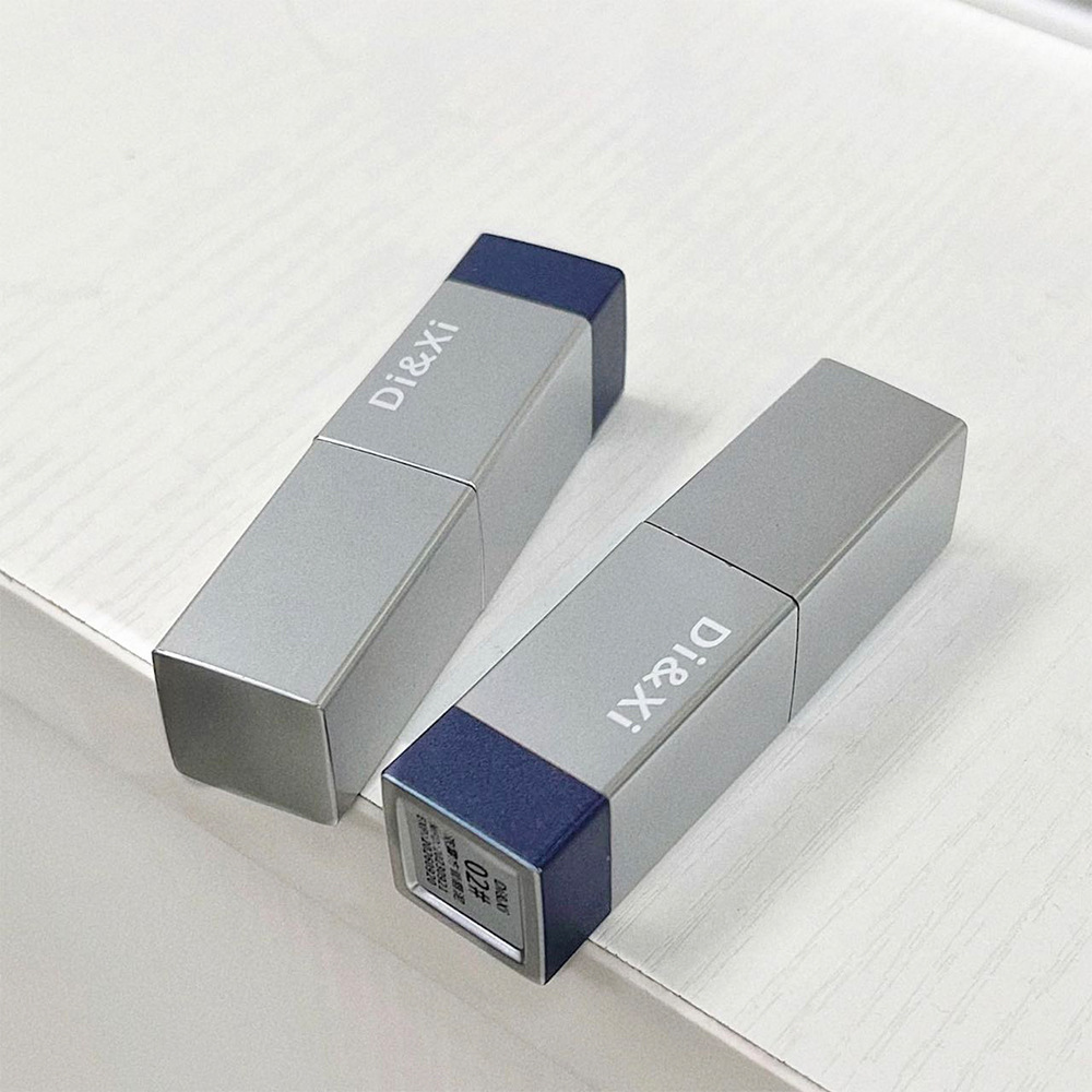 DI & XI ~ heart flow thick fog matte Matte Velvet not easy to fade white lipstick lip glaze lip mud online wholesale