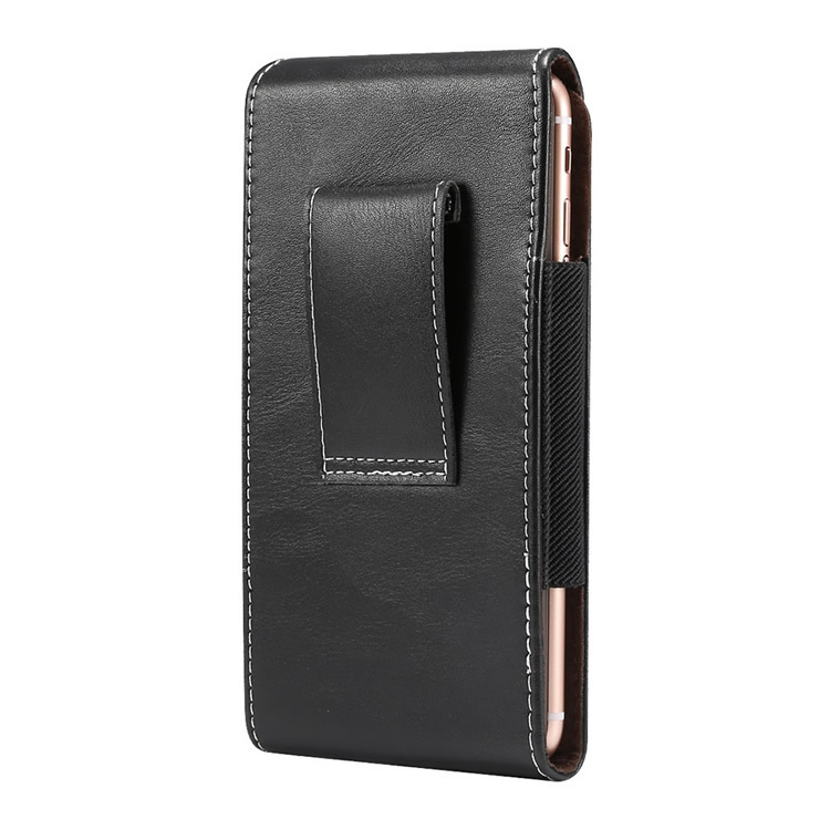 Men's Mobile Phone Pocket Wearing Belt Suitable for Huawei oppo Apple vivo Xiaomi Red Rice Old Age Vertical Leather Case