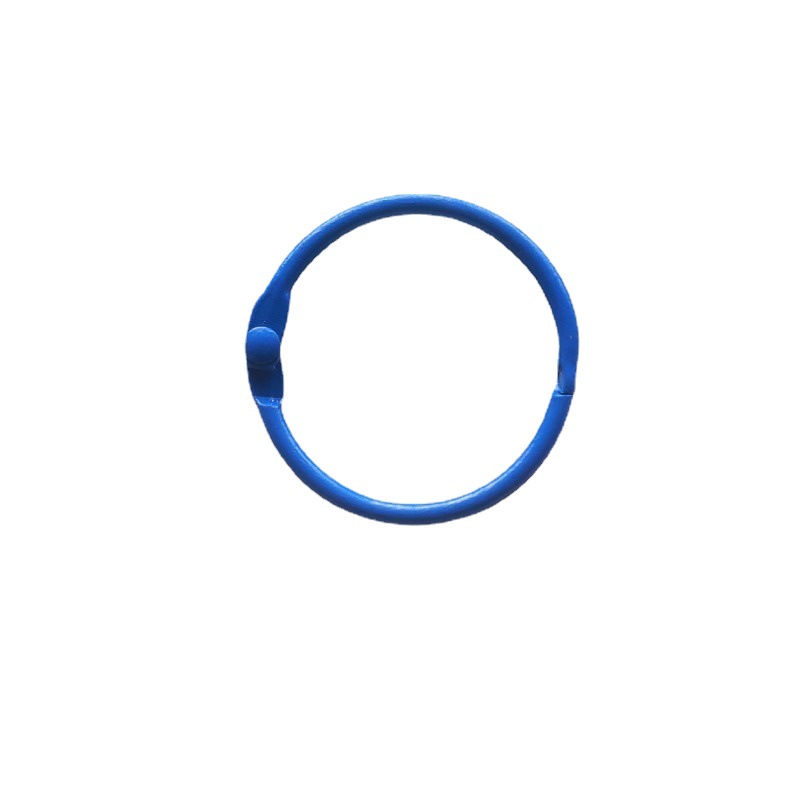 Color paint diy key connection buckle staple gift pendant metal ring ring movable key opening ring