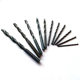 Twist drill HSS high speed steel straight shank hardness 59 drill aluminum iron copper woodworking special drill wholesale 1-25mm