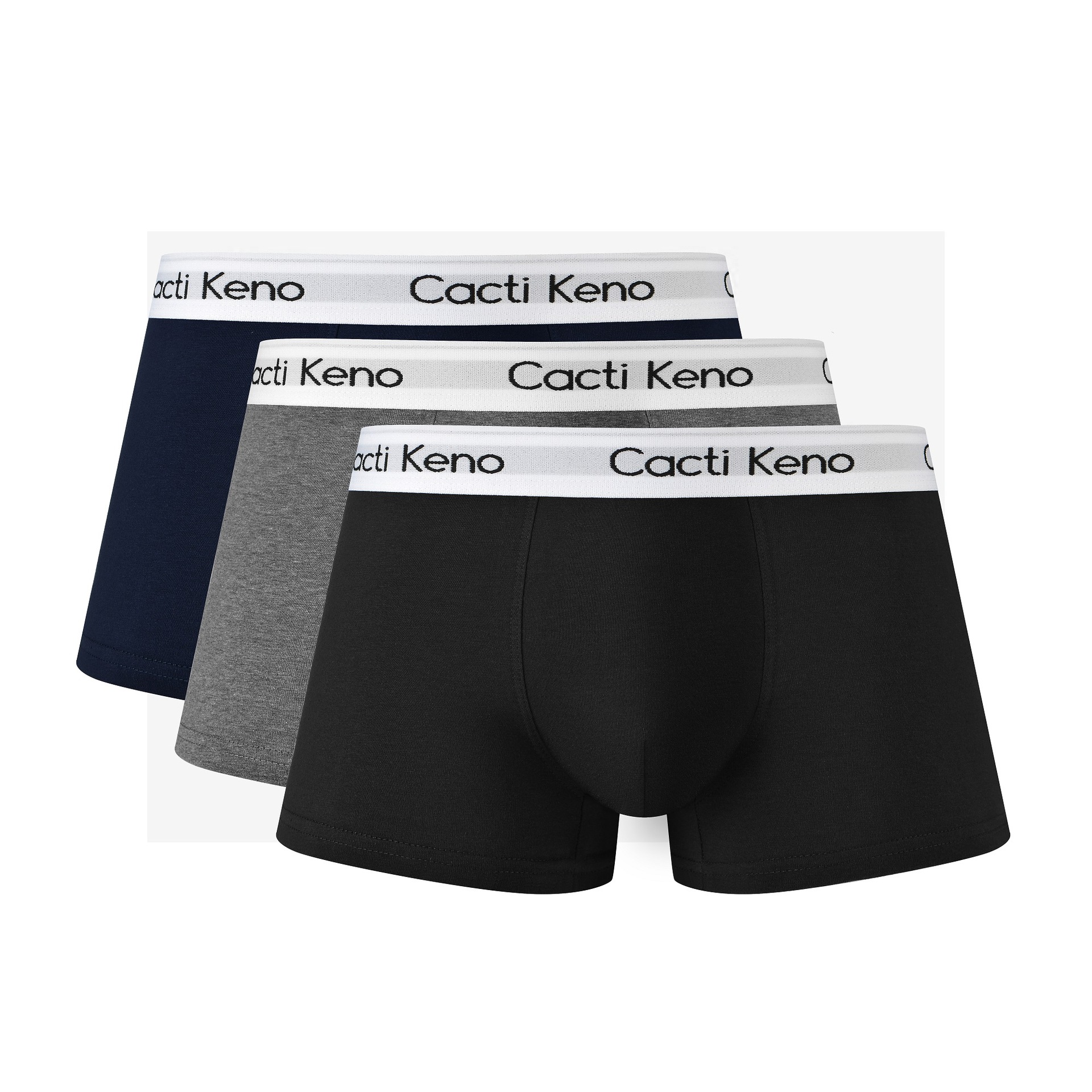 Brand pure cotton men's underwear mid-waist breathable boxers antibacterial plus size boxer shorts gift box shorts wholesale