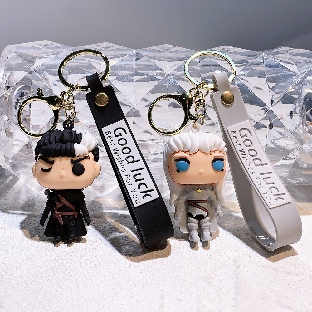 New Style Sword Wind Legend Qigus Keychain pvc Doll Model Pendant Jewelry Ornaments Doll Doll Card
