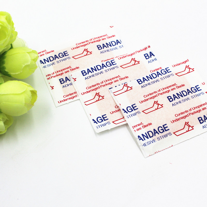 Factory wholesale skin color Square Band-Aid disposable protective PE band-aid microporous breathable paste 38*38mm