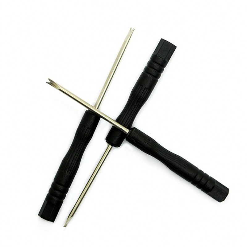 Foreign trade disassembly and assembly watch change strap fine 2.0mm single head raw ear fork raw ear batch watch repair hardware tools wholesale