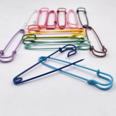 Color environmental protection spray paint iron buckle pin color safety pin buckle pin clothes pendant diy jewelry accessories wholesale