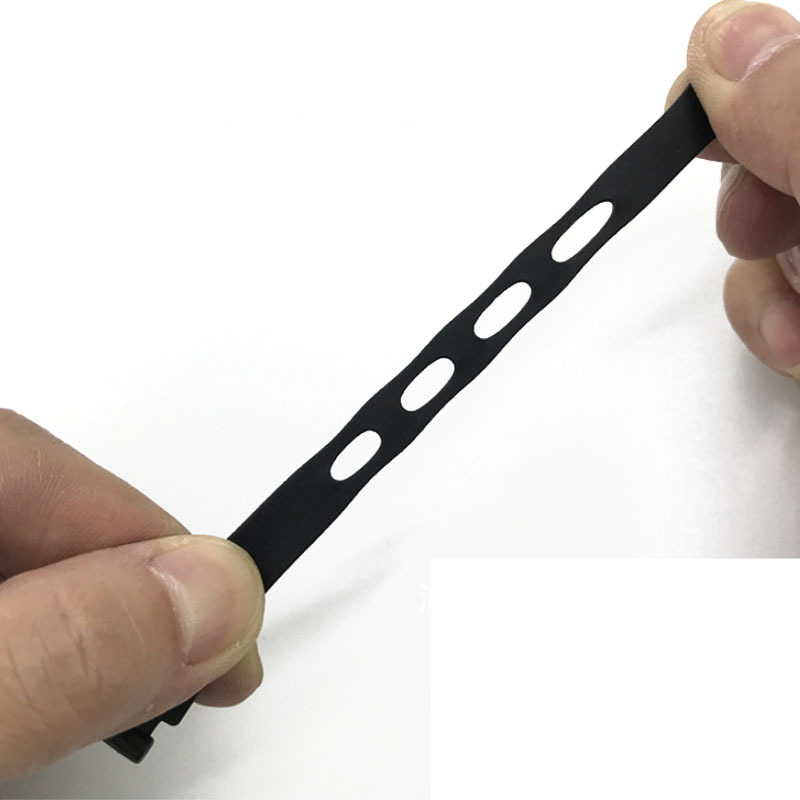 6-color anti-loss earphone storage soft tape data cable storage belt strap creative wire organizer cable tie 4 holes 5 holes