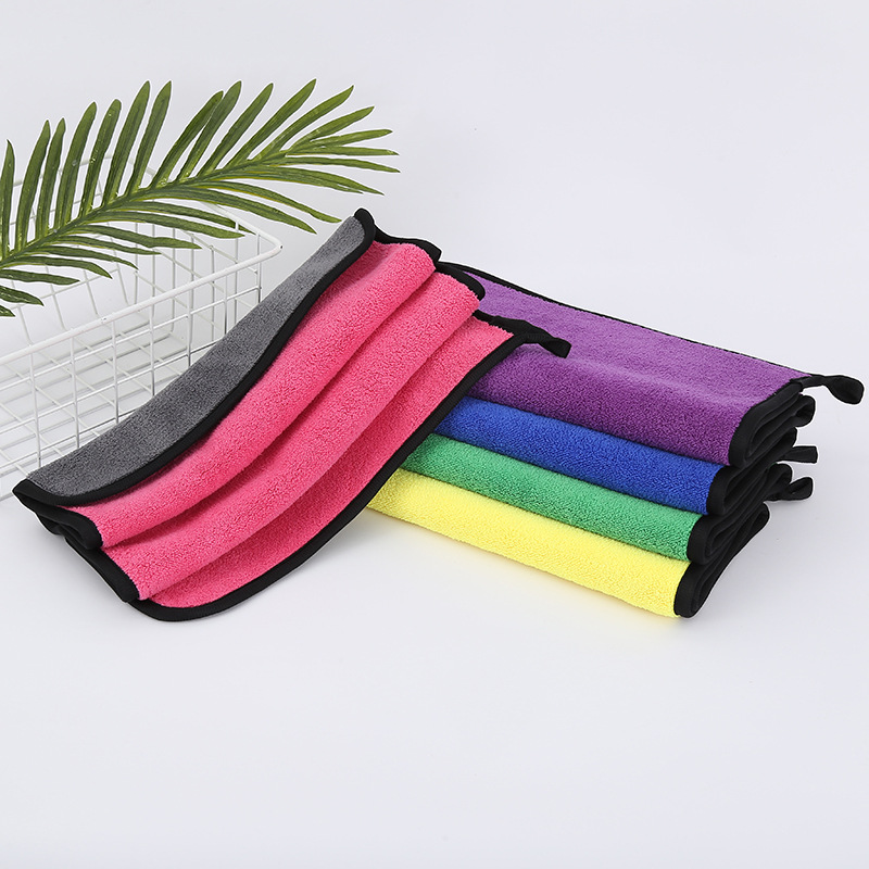 Amazon pet towel strong absorbent car towel dog bath quick-drying towel fine fiber cat and dog bath towel