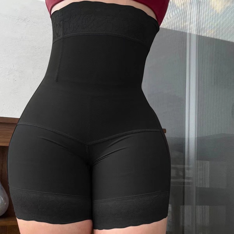新品のブツlifter連体の女性のボディシェイプアップの高腰レースの滑り止めは腰を収めて尻の美体を収めて腹を収めます。|undefined