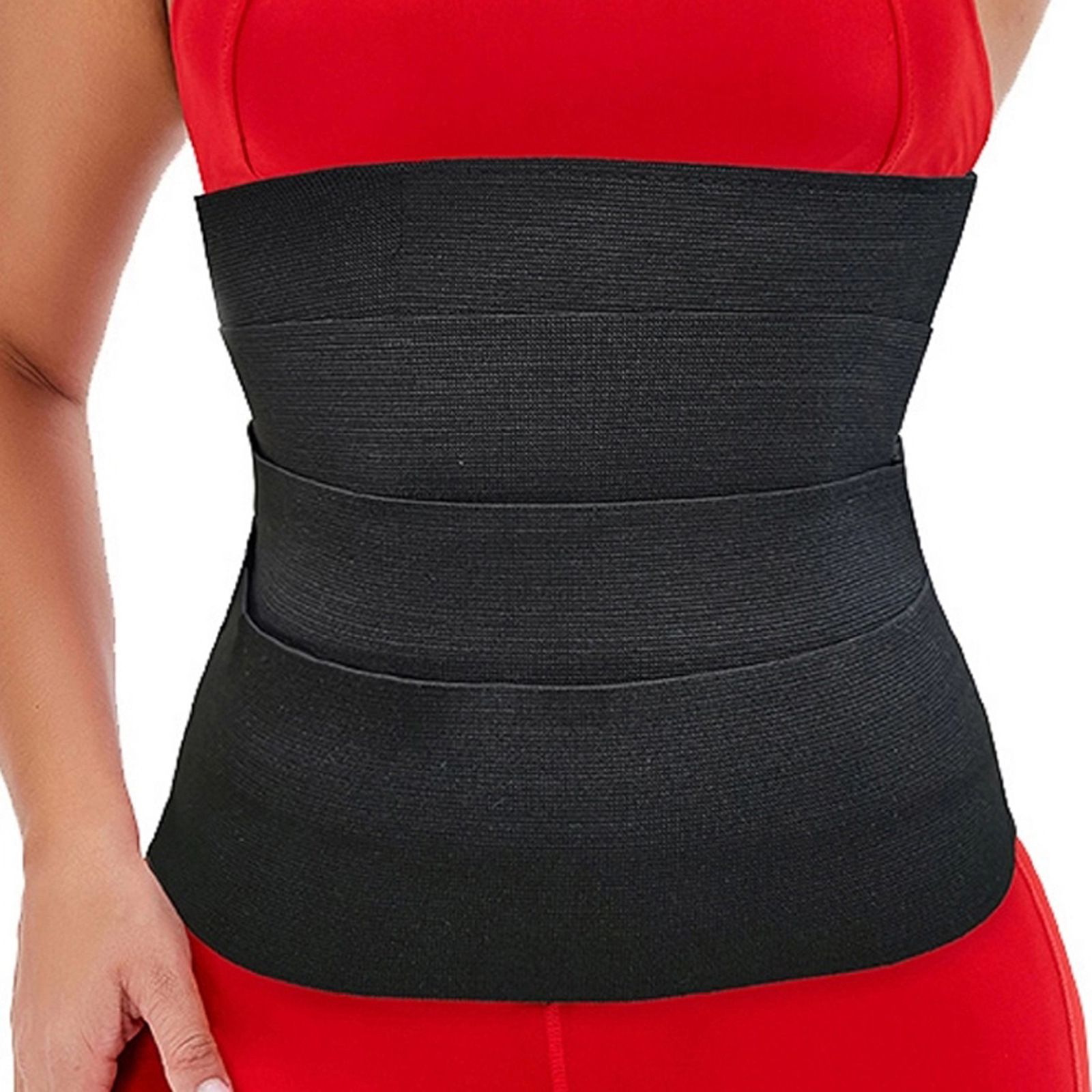 BANDAGE WRAP Thin Tight Belly Belt Tight Yoga Long Belt Plastic Belt