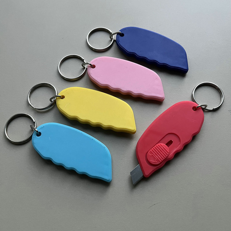 Cross-border special mini knife keychain unpacking Express Box package knife shrink blade unpacking knife