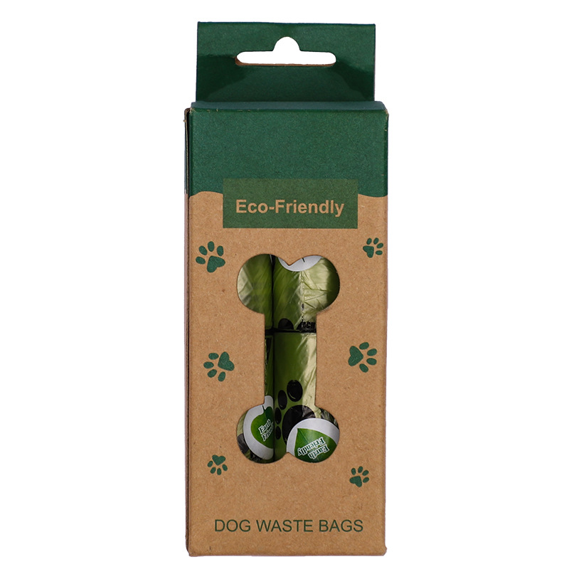 Biodegradable garbage bag bone dog toilet pickup garbage Shell set pet supplies wholesale Amazon