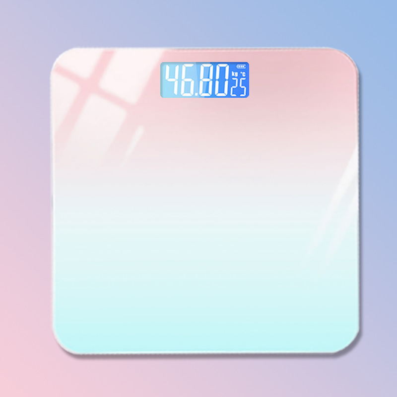 Battery Electronic Weighing Household High Precision Weighing Scale Small Body Weighing Meter for Female Family Dormitory