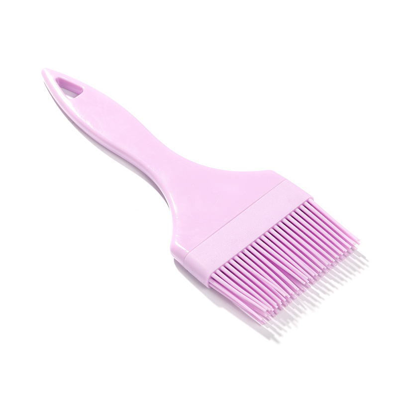 Modern Simple Solid Color Silicone Oil Brush Uniform Smearing Barbecue Brush Home Durable Outdoor Portable Kitchen Tools