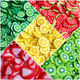 5mm soft pottery fruit slice slice patch diy jewelry handmade material nail art glue drop small decorative toy filling