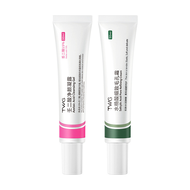 TWG azelaic acid cleansing gel salicylate pore cream