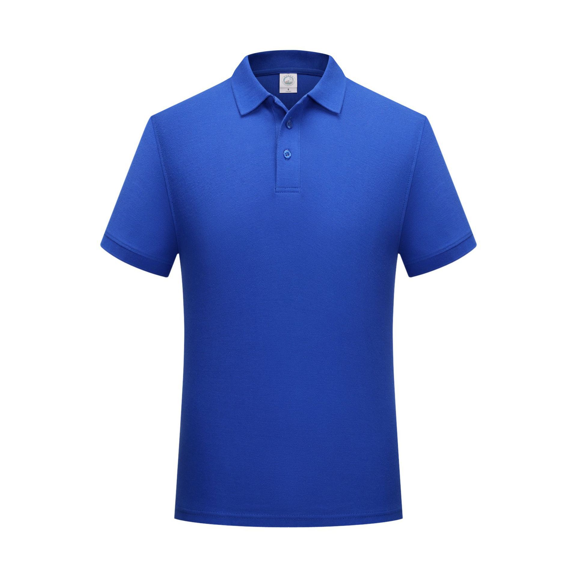 Xueyang men's 230g lapel short sleeve polo solid color overalls class clothes advertising T-shirt wholesale logo