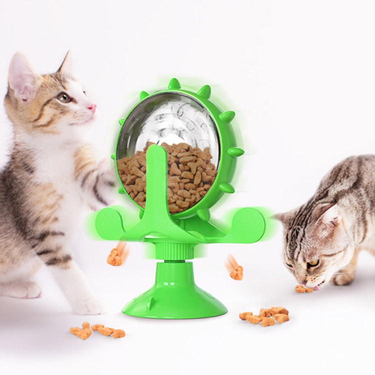 ペット用品猫ターンテーブル猫玩具猫棒を笑わせる風車を回して食べるおもちゃ猫棒を笑わせる猫棒のお金を稼ぐ輪|undefined