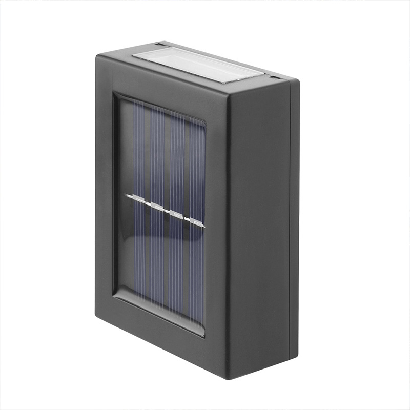 Solar Wall Lamp Decorative Garden Courtyard Home Wall Lamp Outdoor Waterproof Up and Down Light Outdoor Decorative Wall Lamp