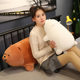 Cross-border we Naked Bear plush toys three bear soft doll girls holding long pillow a generation of hair